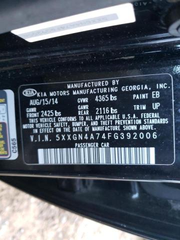 Photo 11 VIN: 5XXGN4A74FG392006 - KIA OPTIMA 