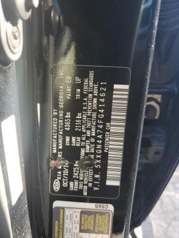 Photo 11 VIN: 5XXGN4A74FG414621 - KIA OPTIMA EX 