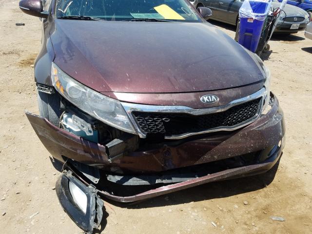 Photo 8 VIN: 5XXGN4A75DG121923 - KIA OPTIMA EX 