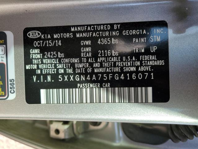 Photo 11 VIN: 5XXGN4A75FG416071 - KIA OPTIMA 