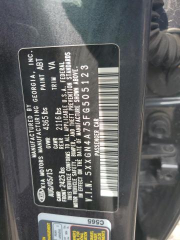 Photo 12 VIN: 5XXGN4A75FG505123 - KIA OPTIMA EX 