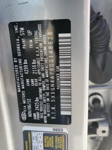 Photo 11 VIN: 5XXGN4A76DG148628 - KIA OPTIMA EX 