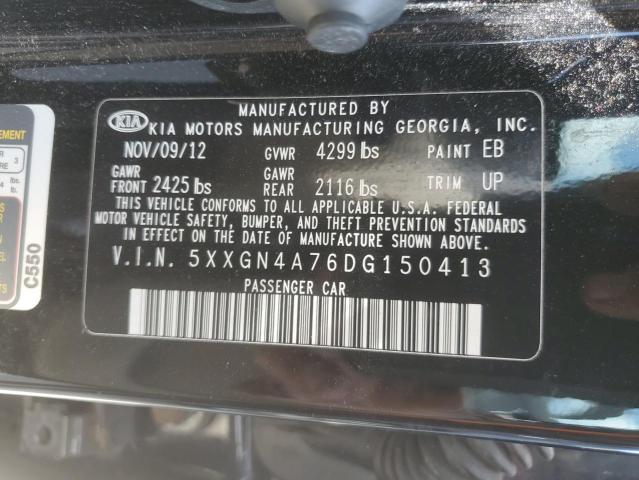 Photo 11 VIN: 5XXGN4A76DG150413 - KIA OPTIMA 