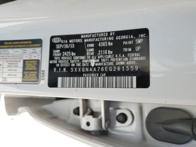 Photo 11 VIN: 5XXGN4A76EG261559 - KIA OPTIMA EX 