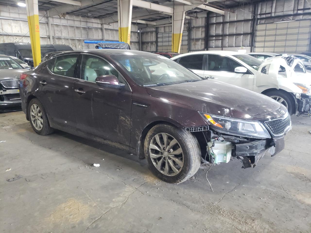 Photo 3 VIN: 5XXGN4A76EG267782 - KIA OPTIMA EX 