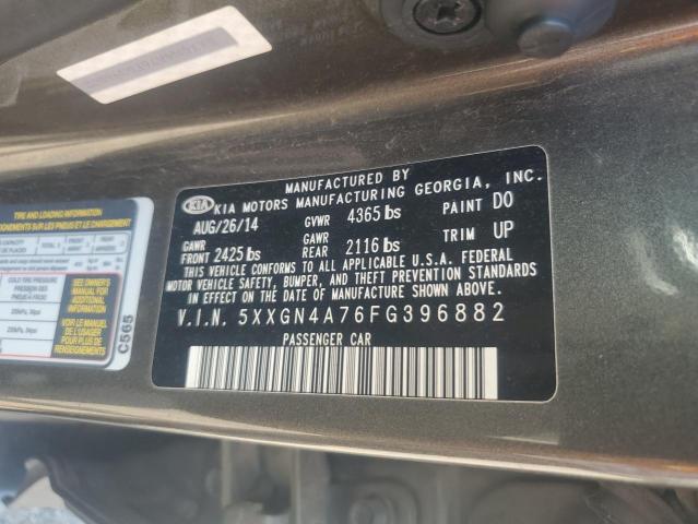 Photo 11 VIN: 5XXGN4A76FG396882 - KIA OPTIMA 