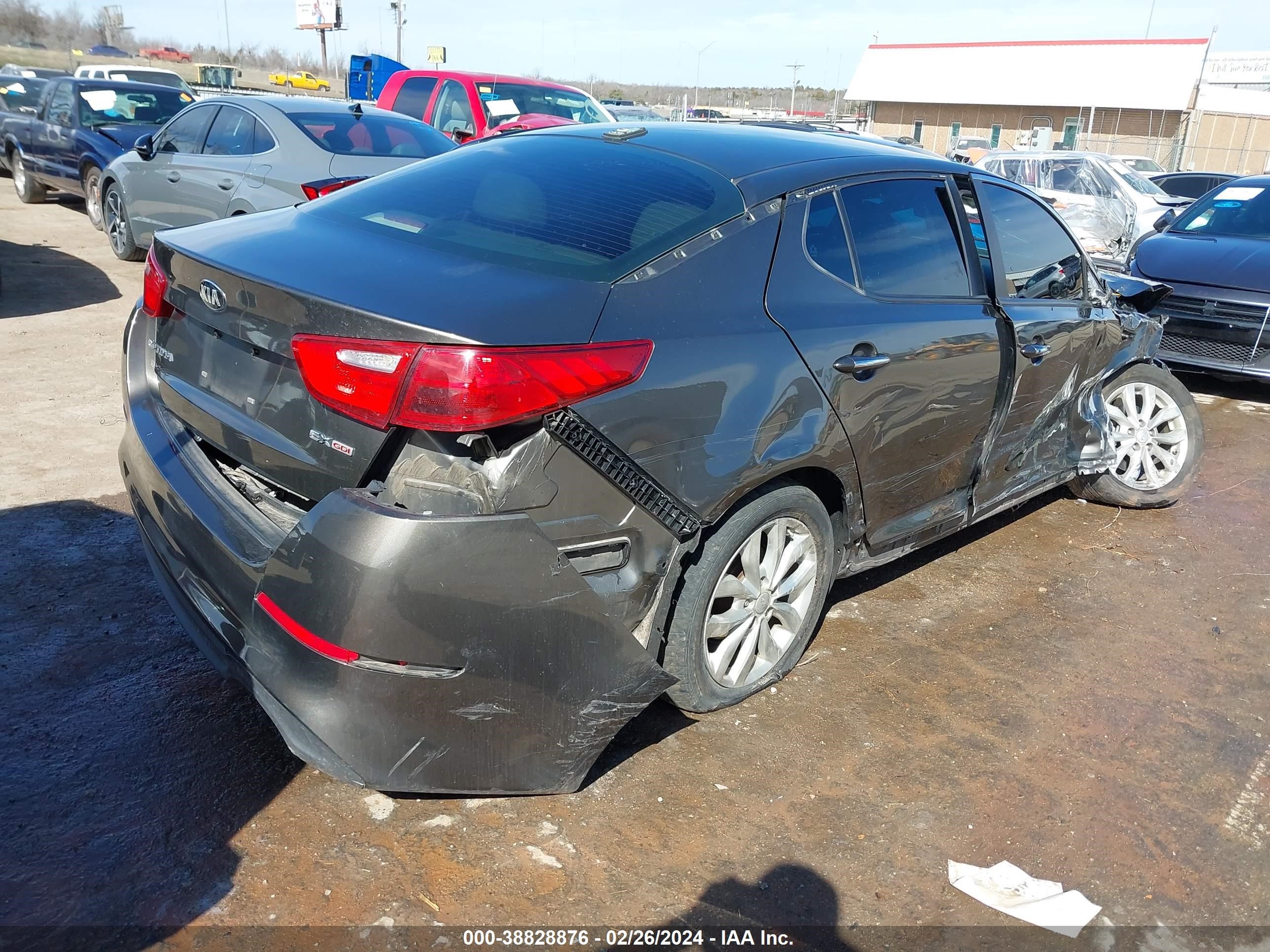 Photo 3 VIN: 5XXGN4A76FG404205 - KIA OPTIMA 