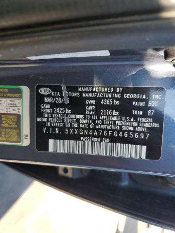 Photo 12 VIN: 5XXGN4A76FG465697 - KIA OPTIMA 