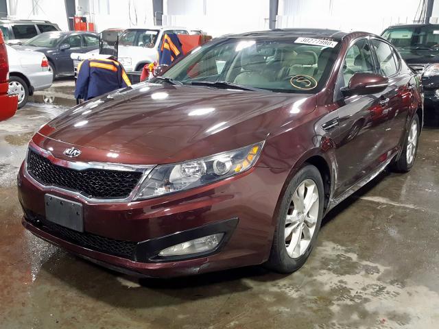 Photo 1 VIN: 5XXGN4A77DG125259 - KIA OPTIMA EX 