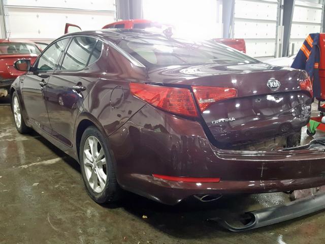 Photo 2 VIN: 5XXGN4A77DG125259 - KIA OPTIMA EX 