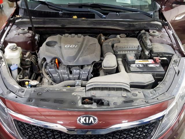 Photo 6 VIN: 5XXGN4A77DG125259 - KIA OPTIMA EX 