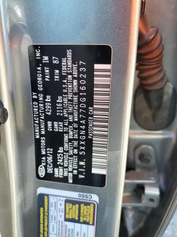 Photo 11 VIN: 5XXGN4A77DG160237 - KIA OPTIMA EX 