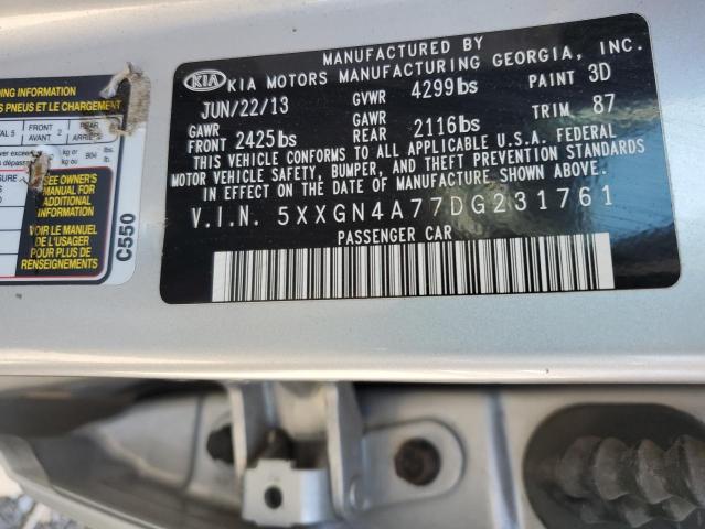 Photo 11 VIN: 5XXGN4A77DG231761 - KIA OPTIMA 