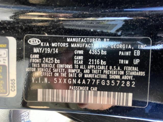 Photo 9 VIN: 5XXGN4A77FG357282 - KIA OPTIMA 