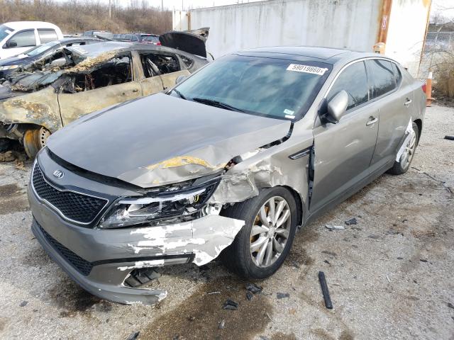 Photo 1 VIN: 5XXGN4A77FG445443 - KIA OPTIMA EX 