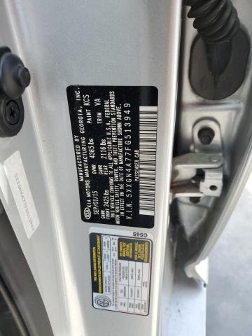 Photo 11 VIN: 5XXGN4A77FG513949 - KIA OPTIMA EX 