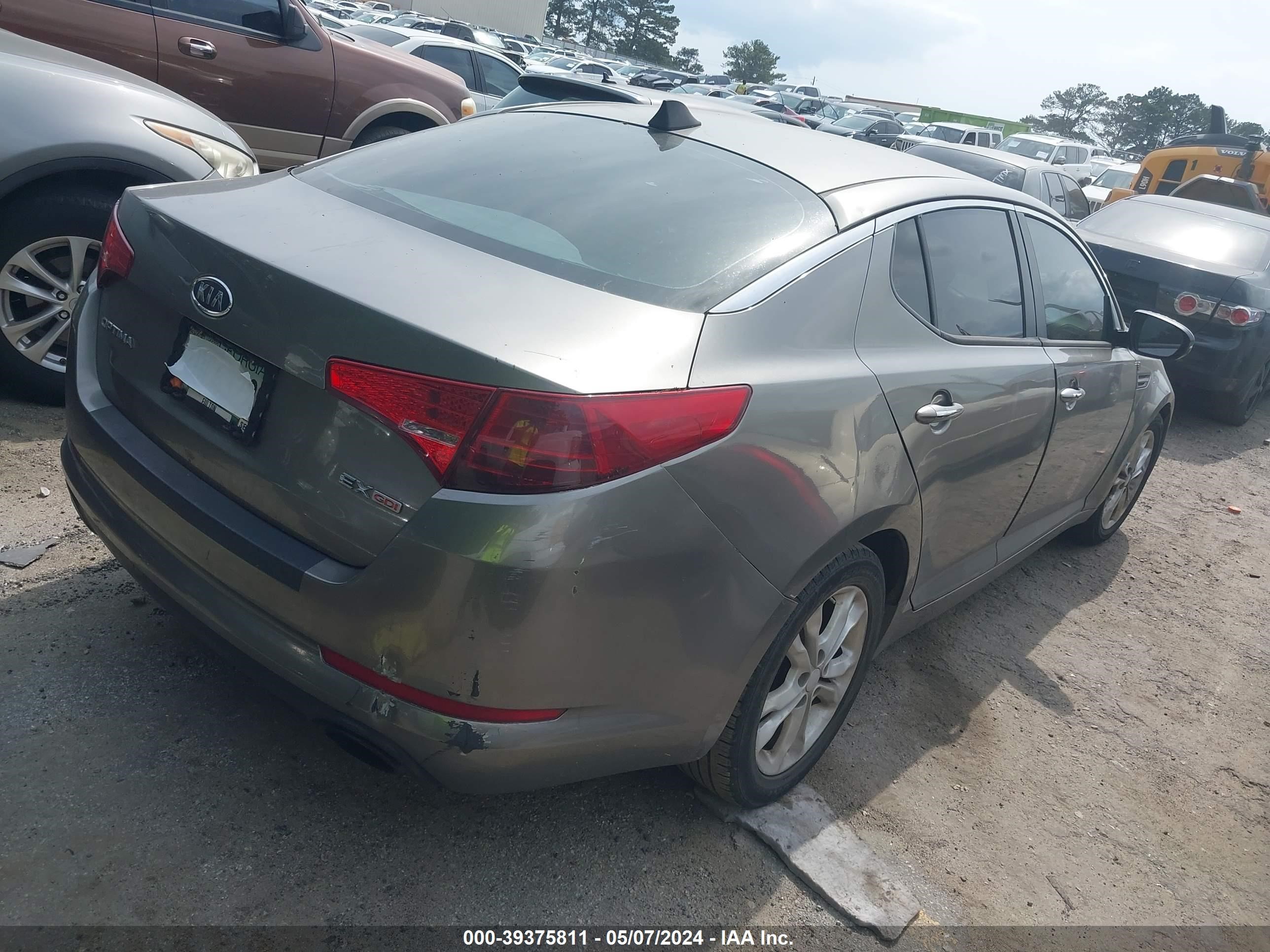 Photo 3 VIN: 5XXGN4A78CG017179 - KIA OPTIMA 