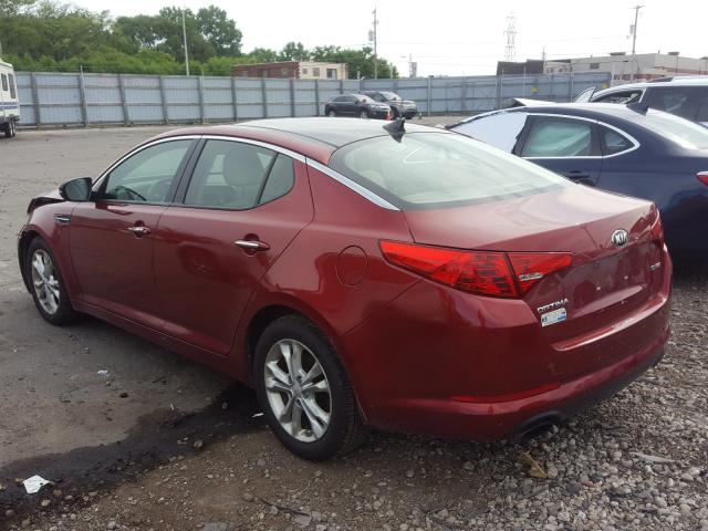 Photo 2 VIN: 5XXGN4A78DG132169 - KIA OPTIMA EX 