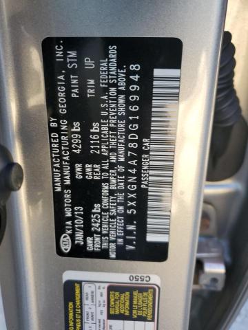 Photo 9 VIN: 5XXGN4A78DG169948 - KIA OPTIMA EX 