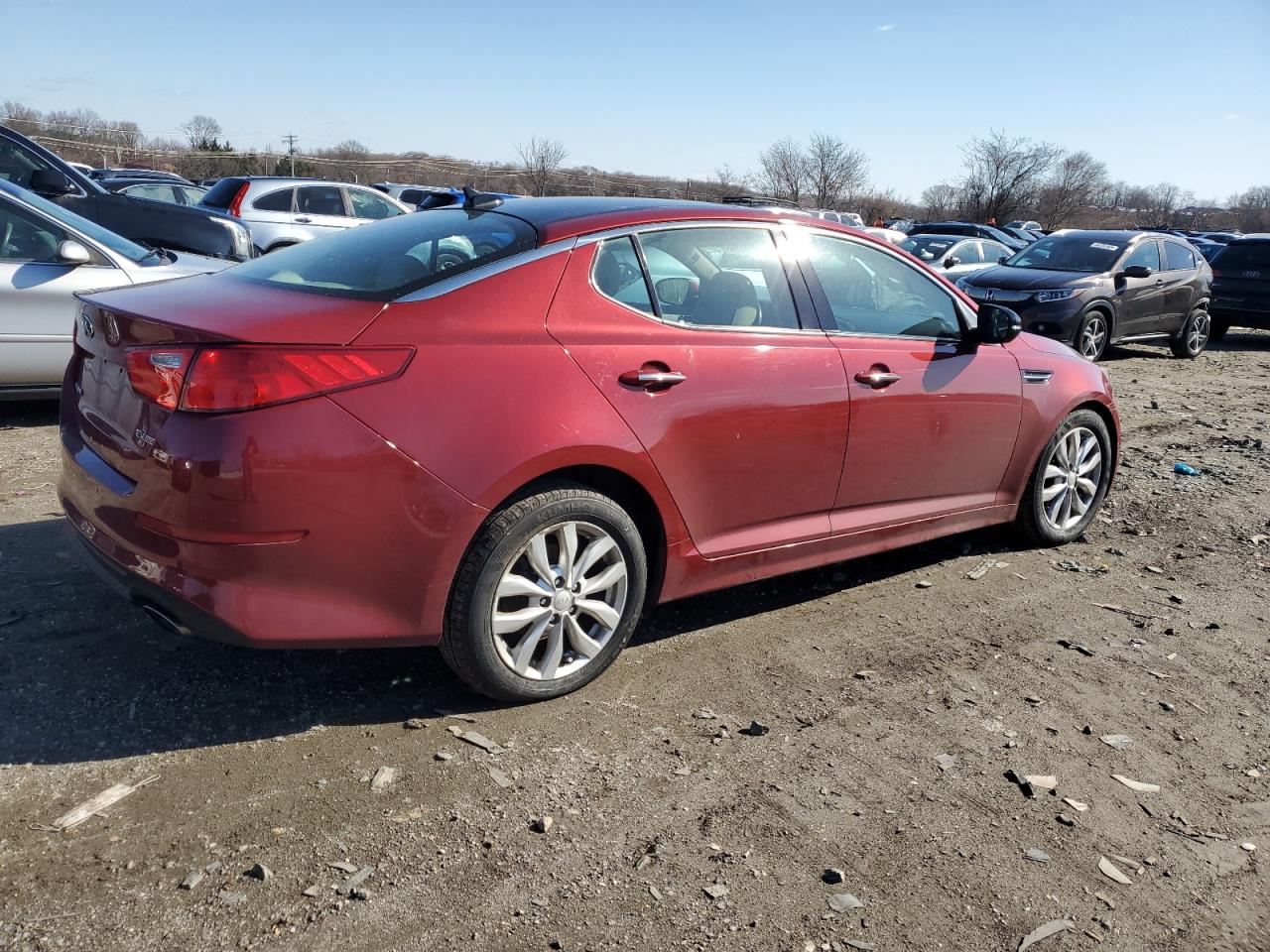 Photo 2 VIN: 5XXGN4A78EG295373 - KIA OPTIMA 