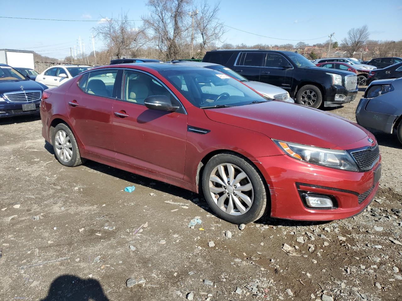 Photo 3 VIN: 5XXGN4A78EG295373 - KIA OPTIMA 