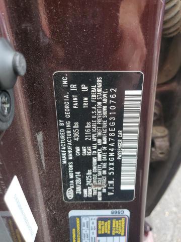 Photo 11 VIN: 5XXGN4A78EG310762 - KIA OPTIMA EX 