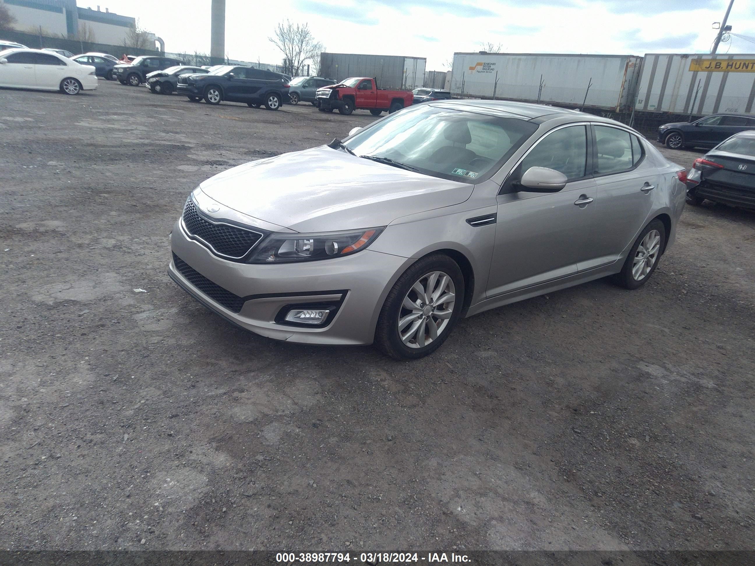 Photo 1 VIN: 5XXGN4A78FG383678 - KIA OPTIMA 