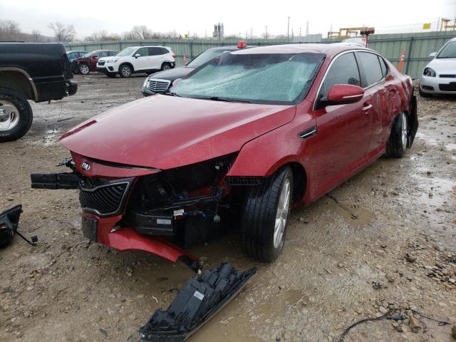 Photo 1 VIN: 5XXGN4A78FG436427 - KIA OPTIMA EX 