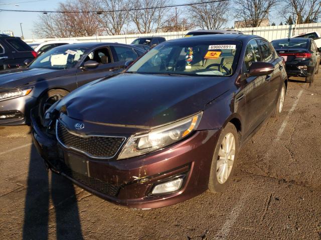 Photo 1 VIN: 5XXGN4A78FG451039 - KIA OPTIMA EX 