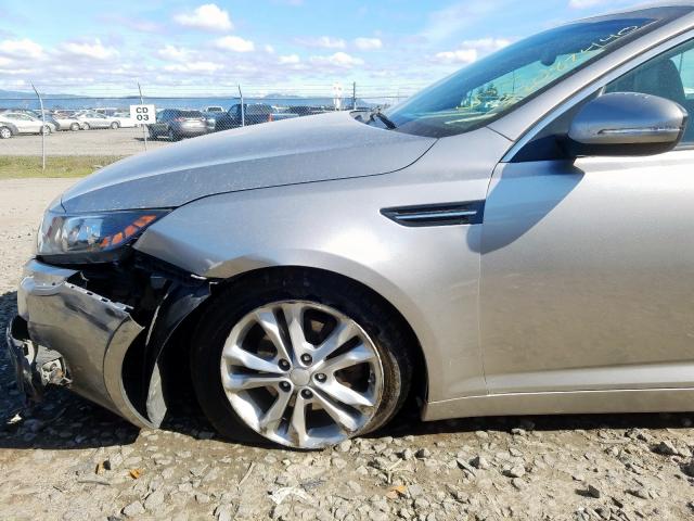 Photo 8 VIN: 5XXGN4A79DG125280 - KIA OPTIMA EX 