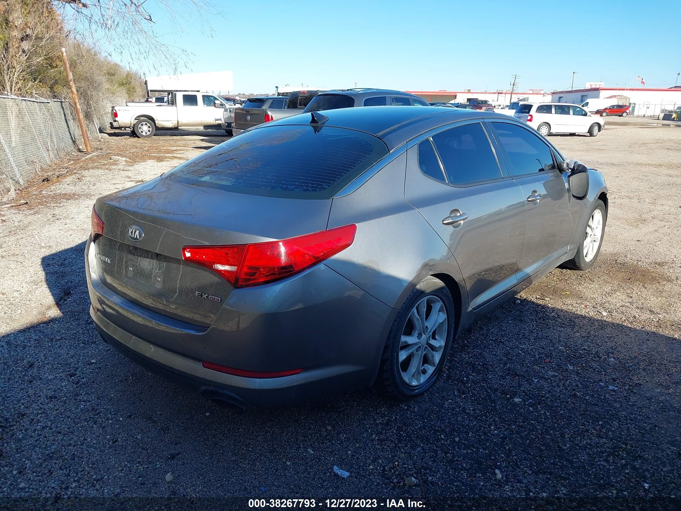 Photo 3 VIN: 5XXGN4A79DG195345 - KIA OPTIMA 