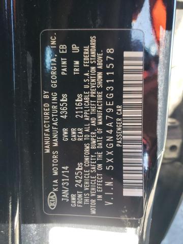 Photo 11 VIN: 5XXGN4A79EG311578 - KIA OPTIMA 