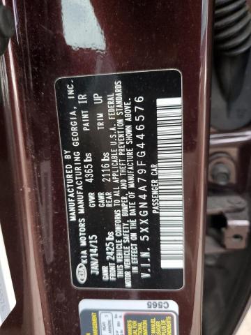 Photo 11 VIN: 5XXGN4A79FG446576 - KIA OPTIMA 