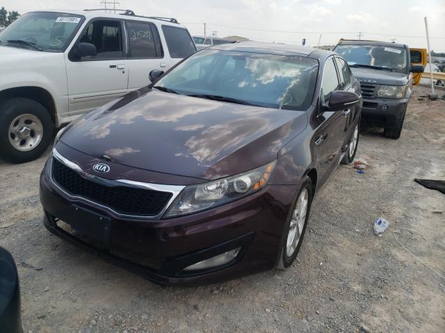 Photo 1 VIN: 5XXGN4A7XDG189165 - KIA OPTIMA EX 