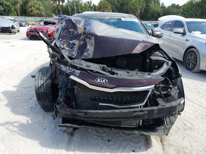 Photo 8 VIN: 5XXGN4A7XDG249395 - KIA OPTIMA EX 