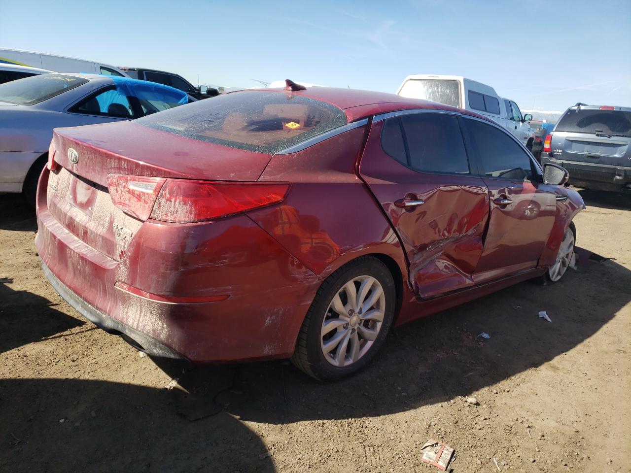 Photo 2 VIN: 5XXGN4A7XEG325103 - KIA OPTIMA 