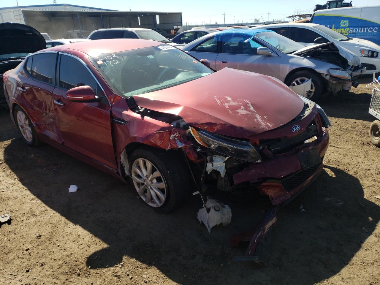 Photo 3 VIN: 5XXGN4A7XEG325103 - KIA OPTIMA 