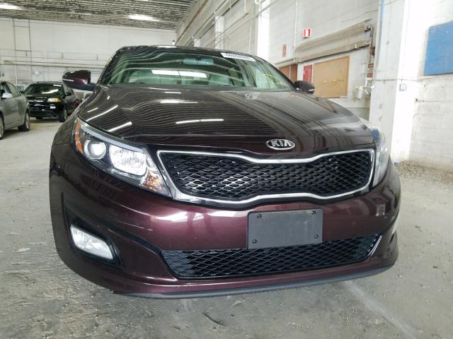 Photo 8 VIN: 5XXGN4A7XEG344993 - KIA OPTIMA EX 