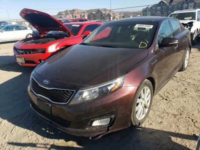 Photo 1 VIN: 5XXGN4A7XFG383052 - KIA OPTIMA EX 