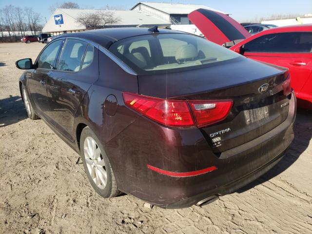 Photo 2 VIN: 5XXGN4A7XFG383052 - KIA OPTIMA EX 