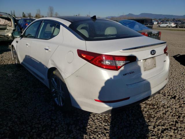 Photo 2 VIN: 5XXGR4A60DG091791 - KIA OPTIMA SX 