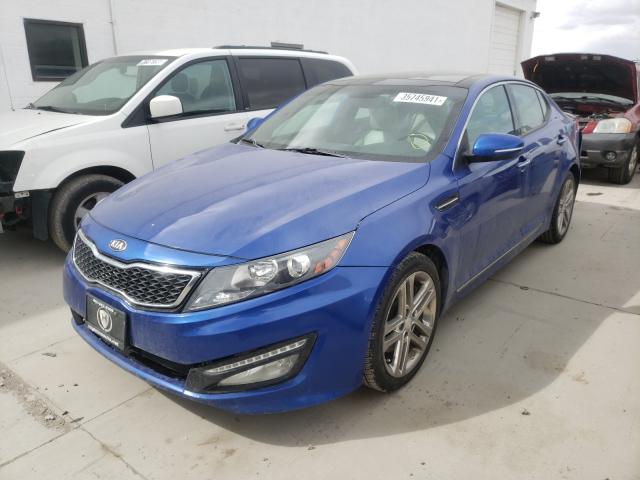 Photo 1 VIN: 5XXGR4A60DG132338 - KIA OPTIMA SX 