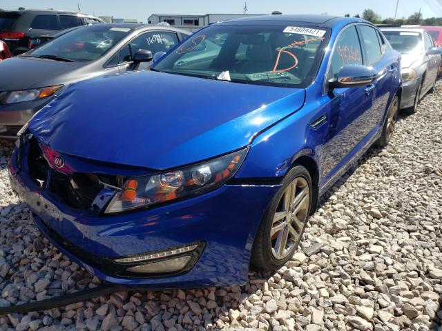 Photo 1 VIN: 5XXGR4A60DG136258 - KIA OPTIMA SX 