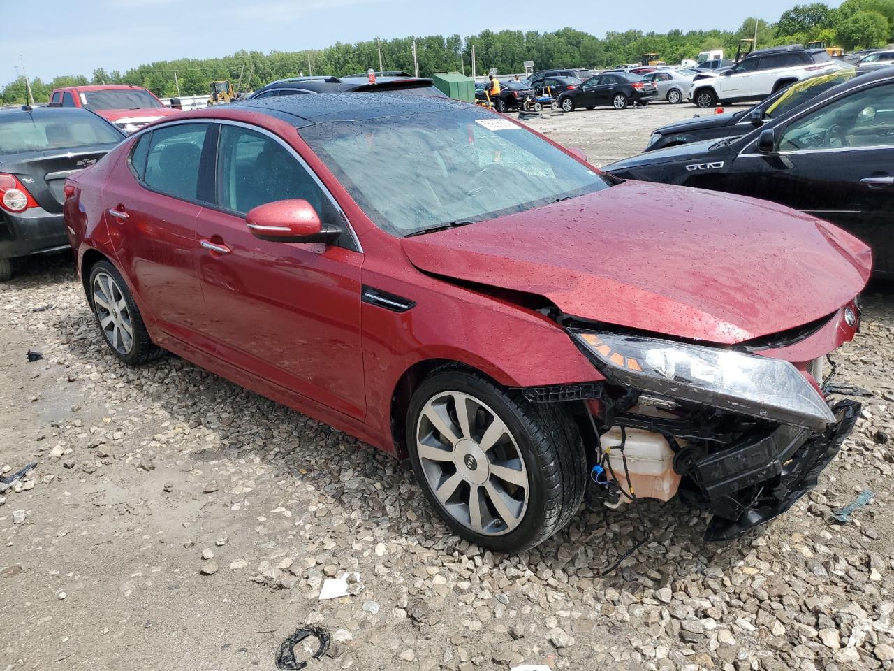 Photo 3 VIN: 5XXGR4A60DG140505 - KIA OPTIMA 