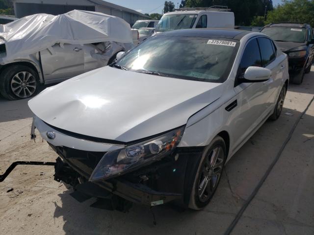 Photo 1 VIN: 5XXGR4A60DG153965 - KIA OPTIMA SX 