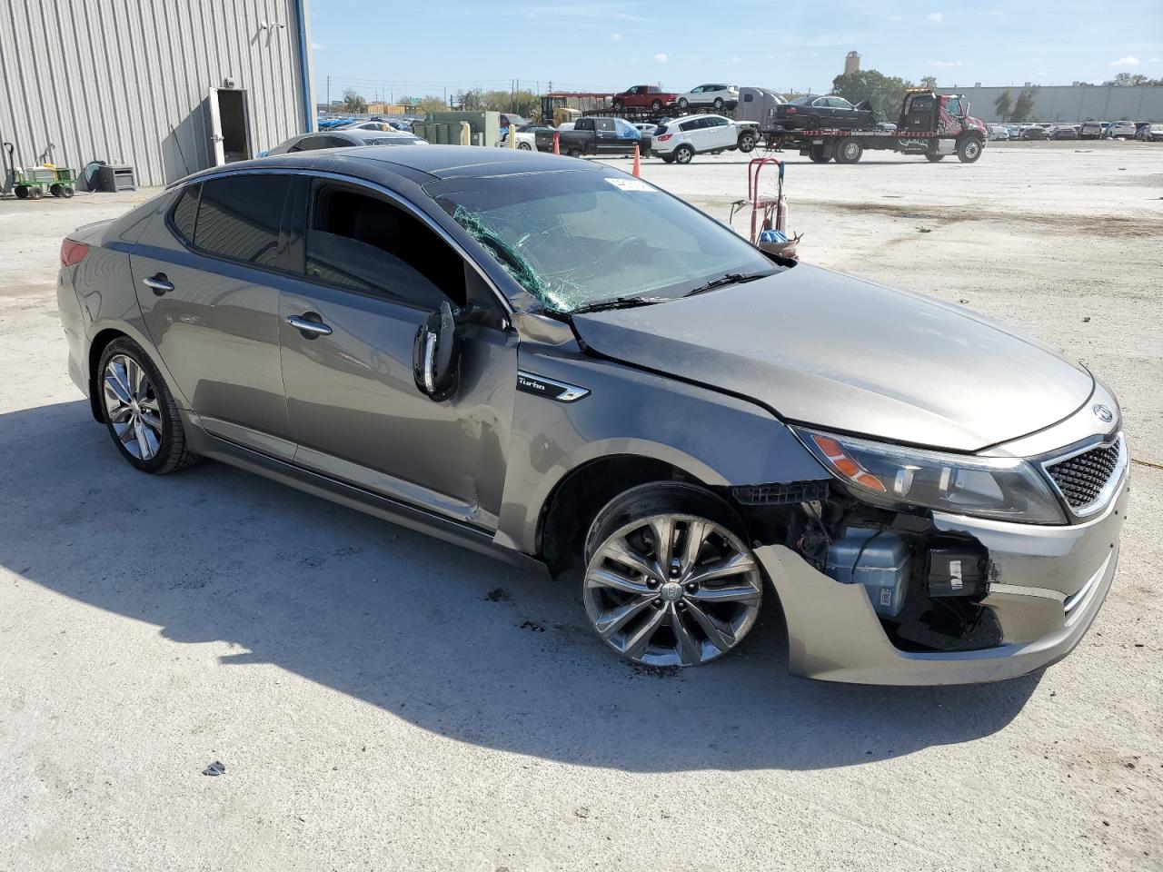 Photo 3 VIN: 5XXGR4A60FG391348 - KIA OPTIMA 