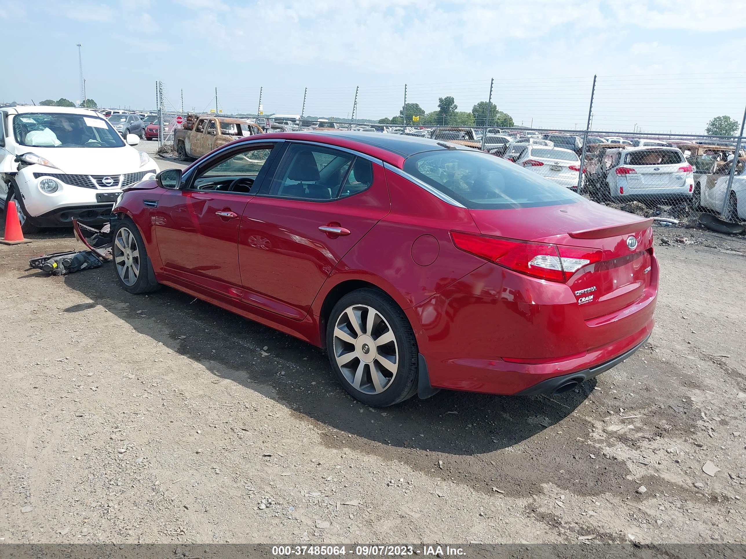 Photo 2 VIN: 5XXGR4A61CG014619 - KIA OPTIMA 