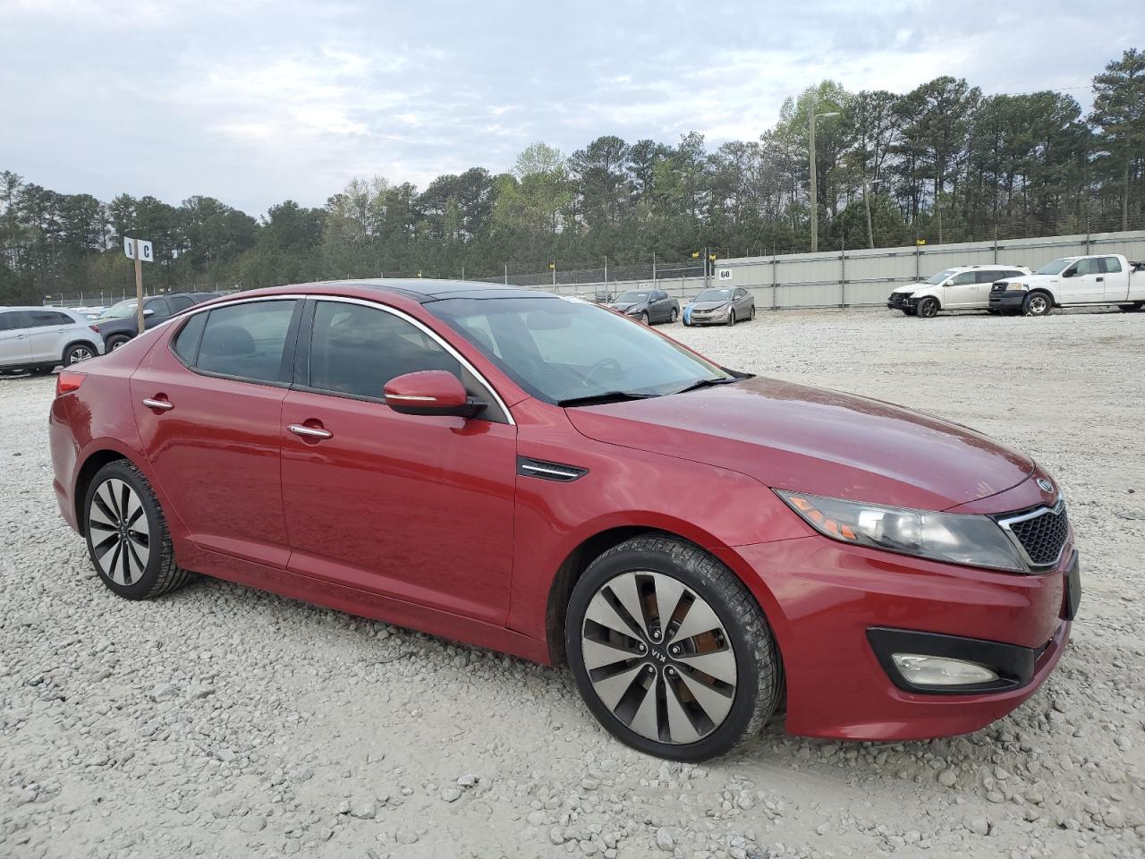 Photo 3 VIN: 5XXGR4A61CG020209 - KIA OPTIMA 