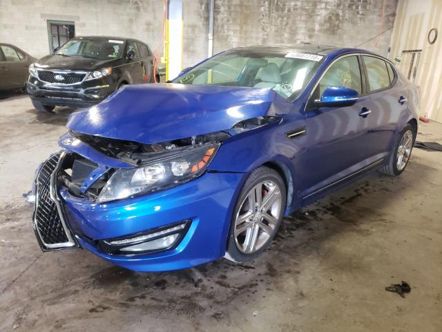 Photo 1 VIN: 5XXGR4A61DG134499 - KIA OPTIMA SX 