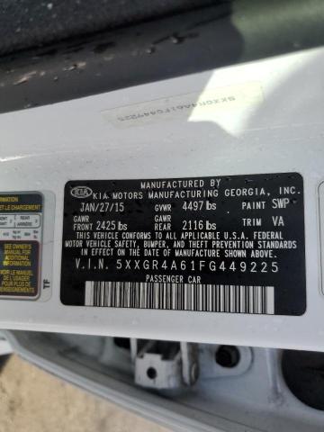 Photo 11 VIN: 5XXGR4A61FG449225 - KIA OPTIMA 